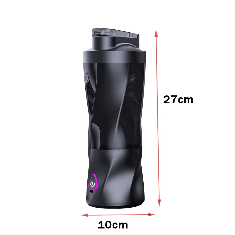 Portable Electric Juicer Cup, USB Rechargeable Handheld Blender Bottle, Waterproof Travel Smoothie Mixer for Kitchen & On-The-Go