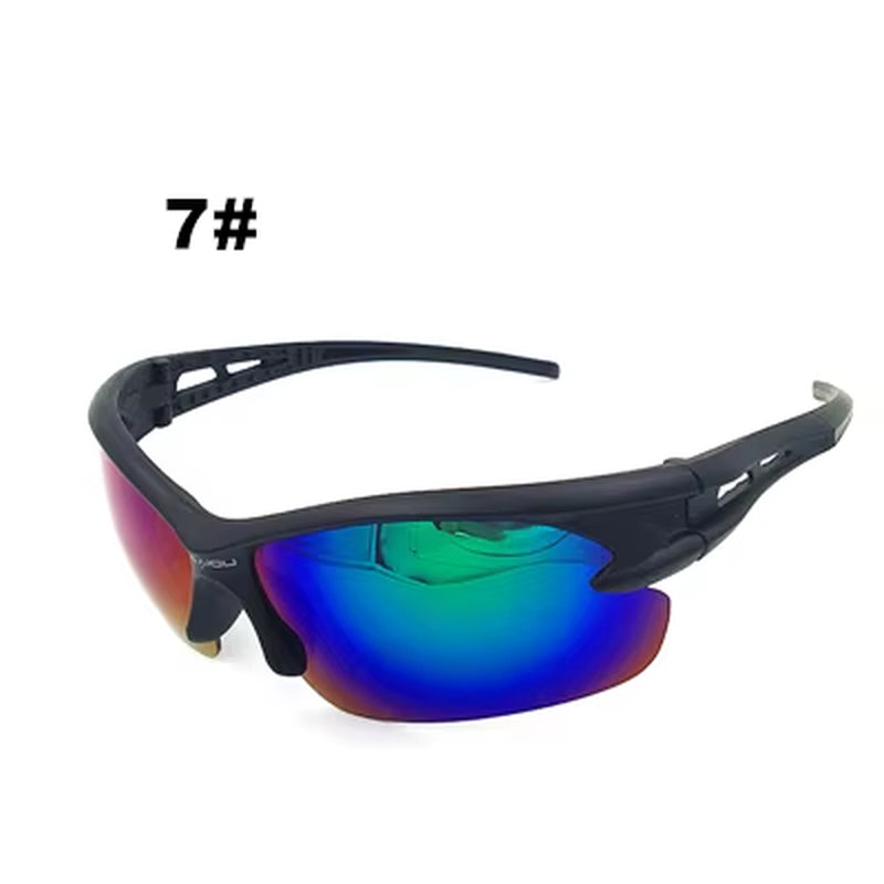 UV400 Cycling Eyewear Explosionproof Mens Sport Sunglasses Women Cycling Sunglasses MTB Bicycle Goggle Spectacles Gafas Ciclismo