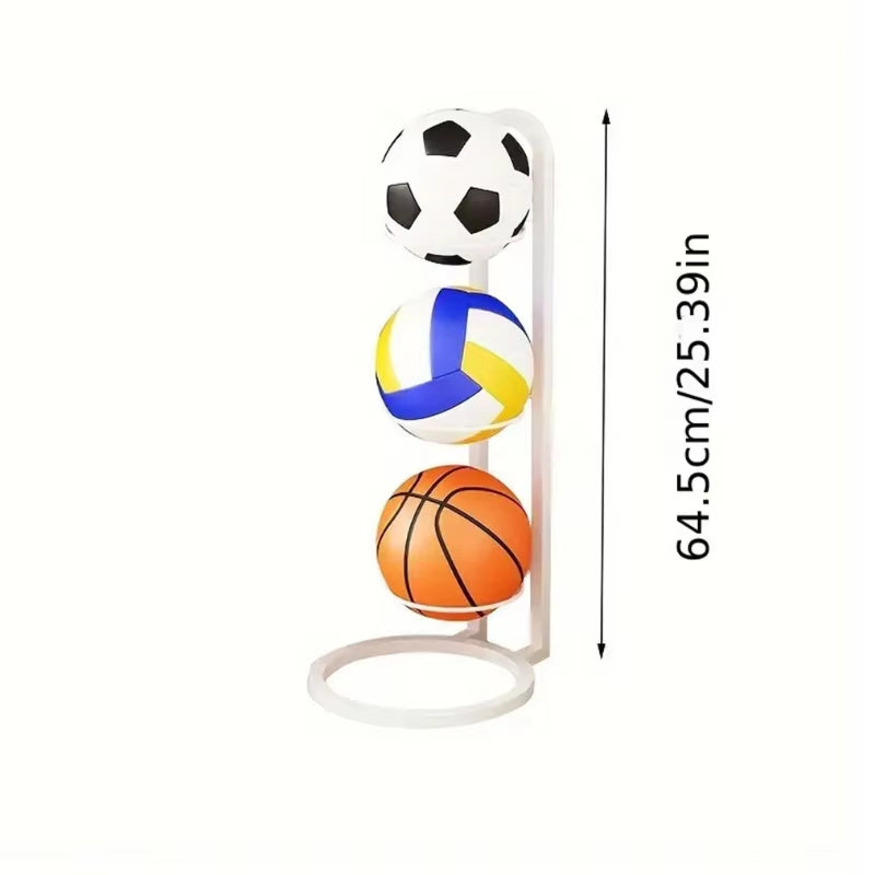 New Basketball Rack 3-Layer Basketball Rack Storage Ball Storage Rack Basketball Rack Ball Frame