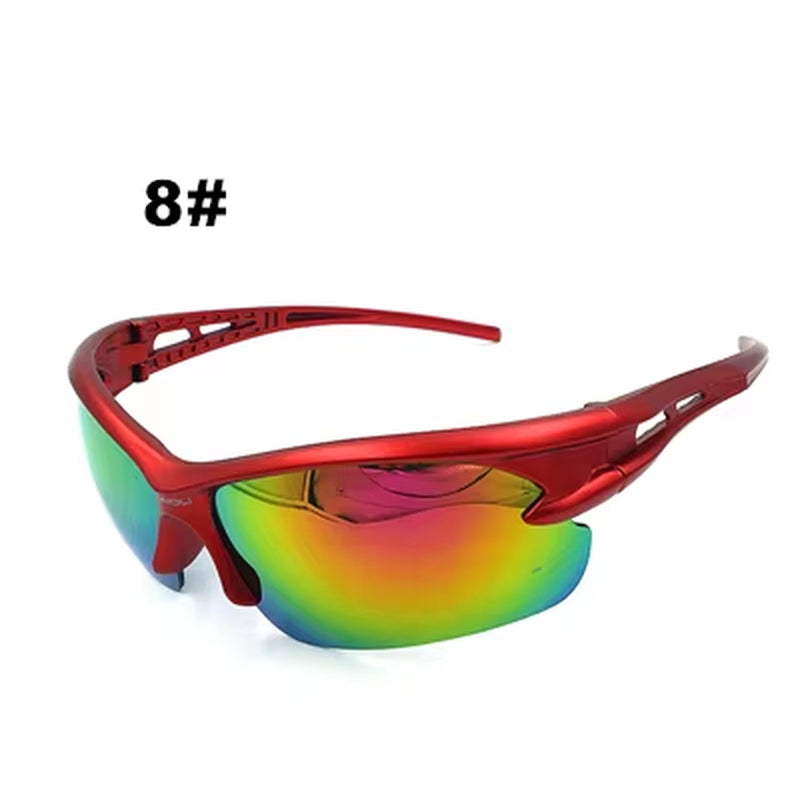 UV400 Cycling Eyewear Explosionproof Mens Sport Sunglasses Women Cycling Sunglasses MTB Bicycle Goggle Spectacles Gafas Ciclismo