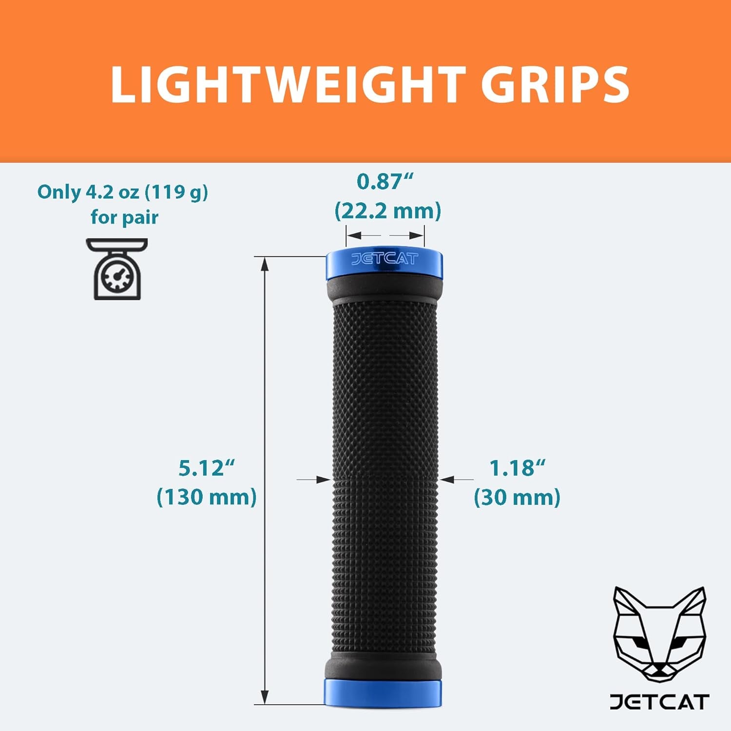Bike Grips, Bike Handlebar Grips, Mountain Bike Grips Handlebar, BMX MTB Ebike Scooter, Bicycle Handlebar Handles for Adults, Lock On