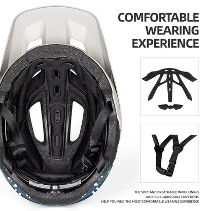 Mtb Helmet Cycling Bicycle Helmet Integrally-Molded Capacete Fox Casco Bicicleta Mtb Mountain Bike Accessories