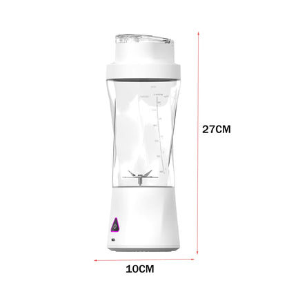 Portable Electric Juicer Cup, USB Rechargeable Handheld Blender Bottle, Waterproof Travel Smoothie Mixer for Kitchen & On-The-Go