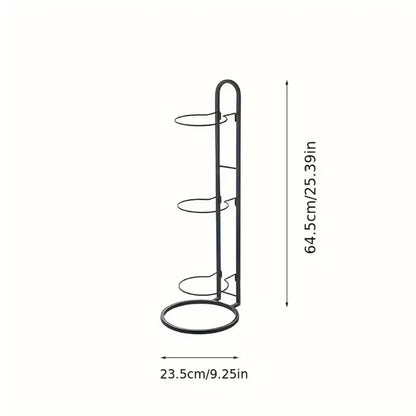New Basketball Rack 3-Layer Basketball Rack Storage Ball Storage Rack Basketball Rack Ball Frame